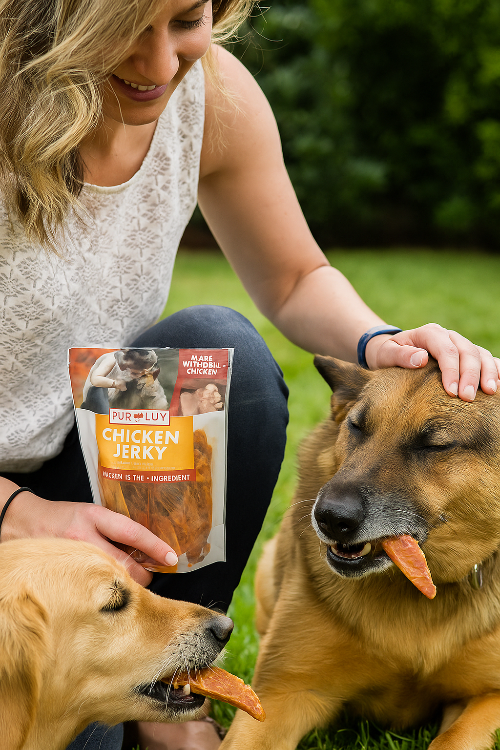 Pur Luv Chicken Jerky Dog Treats